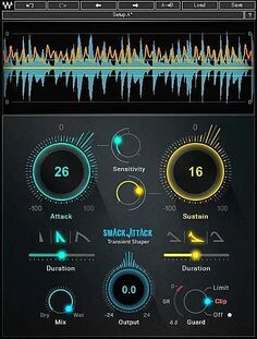 Плагин Waves Smack Attack Transient Shaping