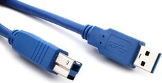 Кабель Hosa USB-306AB SuperSpeed ​​USB 3.0 типа A — типа B — 6 футов