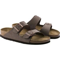 Сандалии Arizona мужские Birkenstock, цвет Mocha Birkibuc