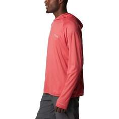 Толстовка PFG Zero Rules Ice мужская Columbia, цвет Sunset Red