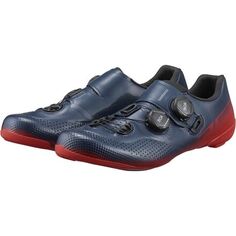 Широкие велосипедные туфли RC702 Limited Edition мужские Shimano, красный