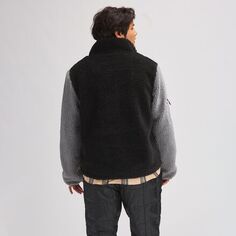 Пуловер из шерпы с молнией 1/2 MTN мужской Stoic, цвет Stretch Limo/Monument
