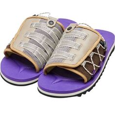 Сандалии ДАО-2АБ Suicoke, цвет Brown/Purple