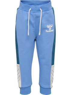 Зауженные тренировочные брюки Hummel, светло-синий