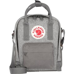 Сумка через плечо Fjällräven Kånken, серый/светло-серый Fjallraven