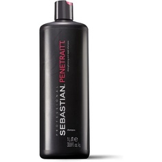 Профессиональный шампунь Penetraitt для укрепления и восстановления поврежденных волос 1л, Sebastian