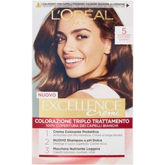 Краска для волос L&apos;Oreal Paris Excellance N.5 Castano Chiaro Светло-коричневый, Excellence