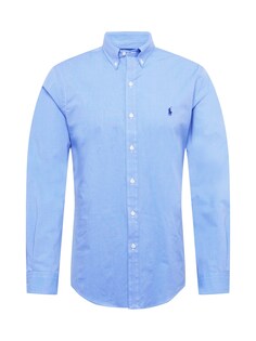 Рубашка узкого кроя на пуговицах Polo Ralph Lauren, светло-синий