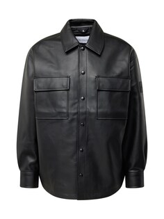 Комфортная рубашка на пуговицах Calvin Klein, черный