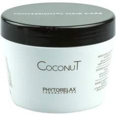 Интенсивная питательная маска Phytorelax с кокосом, 250 мл для ухода за волосами, Phytorelaxlaboratories