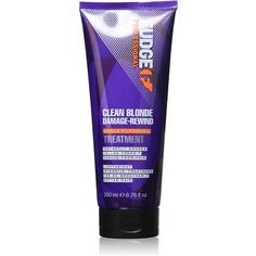 Professional Clean Blonde Damage Rewind Treatment 200 мл фиолетовый, Fudge