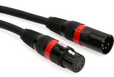 Accu-Cable AC5PDMX5 5-контактный/5-жильный кабель DMX — 5 футов