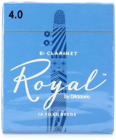 Трость для кларнета D&apos;Addario RCB10 Royal Bb — 4,0 (10 шт.) D'addario