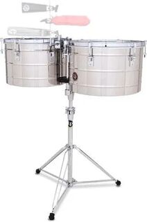 Тембры Latin Percussion Prestige Thunder 15 и 16 дюймов — нержавеющая сталь