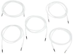 Патч-кабель Nazca Audio Noodles Eurorack, штекер 3,5 мм TS на штекер TS 3,5 мм — 100 см, белый