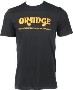 Футболка с логотипом Orange Classic - Черный - Маленький размер