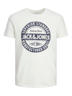 Футболка JACK &amp; JONES JEANS, белый