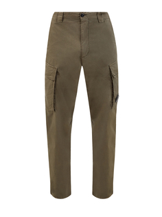 Хлопковые брюки Loose Fit с карманами-карго C.P.Company