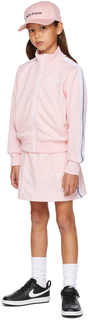 Детская розовая спортивная юбка Palm Angels