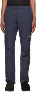Темно-синие спортивные брюки со вставками Saintwoods