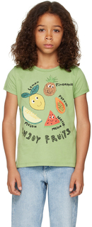 Детская зеленая футболка \Enjoy Fruits\&quot;&quot; nadadelazos