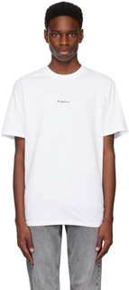 Белая повседневная футболка Han Kjobenhavn
