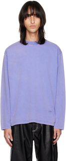 Пурпурная футболка с длинным рукавом Compton Eytys