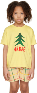 Детская желтая футболка Arbre Jellymallow