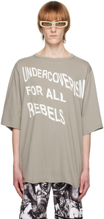 Серая футболка For All Rebels Undercoverism