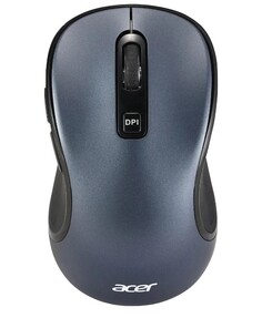 Мышь Wireless Acer OMR306 ZL.MCECC.021 черный/серый, оптическая, 1600dpi, USB, 6 кнопок