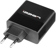 Адаптер питания Ippon CW45 автоматический, 45W, 5V-20V, 3A, USB, 5A, кабель 1.5м