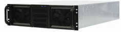 Корпус серверный 3U Procase RE306-D0H14-E-55 0x5.25+14HDD,черный,без блока питания(PS/2,mini-redundant,2U-redundant),глубина 550мм,MB EATX 12"x13",4sl