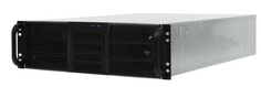 Корпус серверный 3U Procase RE306-D6H4-FC8-55 6x5.25+4HDD,черный,без блока питания(2U,2U-redundant),глубина 550мм,MB CEB 12"x10.5",8slot,панель вентил