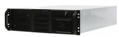 Корпус серверный 3U Procase RE306-D4H7-FE8-65 4x5.25+7HDD,черный,без блока питания(2U,2U-redundant),глубина 650мм,MB EATX 12"x13",8slot,панель вентиля