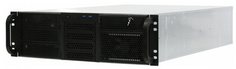 Корпус серверный 3U Procase RE306-D4H7-E8-55 4x5.25+7HDD,черный,без блока питания(2U,2U-redundant),глубина 550мм,MB EATX 12"x13",8slot
