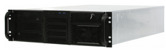 Корпус серверный 3U Procase RE306-D4H7-FE-65 4x5.25+7HDD,черный,без блока питания(PS/2,mini-redundant,2U-redundant),глубина 650мм,MB EATX 12"x13",4slo
