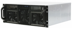 Корпус серверный 4U Procase RE411-D2H14-C-48 2x5.25+14HDD,черный,без блока питания,глубина 480мм,MB CEB 12"x10,5"