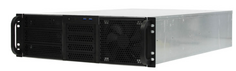 Корпус серверный 3U Procase RE306-D3H8-A8-45 3x5.25+8HDD,черный,без блока питания(2U,2U-redundant),глубина 450мм,MB ATX 12"x9.6",8slot