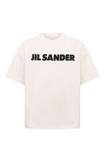 Хлопковая футболка Jil Sander