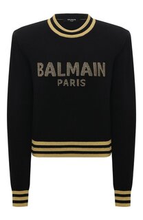 Пуловер из шерсти и кашемира Balmain