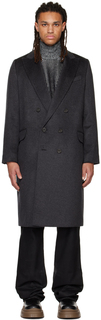 Серое пальто Toronto Max Mara