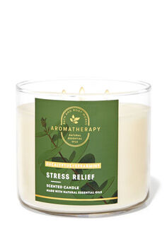 Свеча с 3 фитилями Eucalyptus Spearmint, 14.5 oz / 411 g, Bath and Body Works