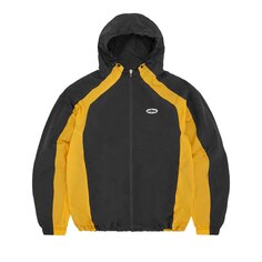 Весенняя куртка Corteiz Черный/Желтый