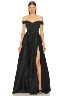 Платье SAU LEE Lucinda Gown, черный