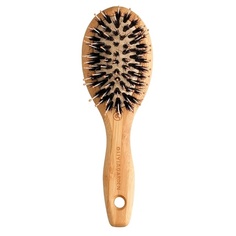 Bamboo Touch Brush Экологичная бамбуковая расческа для распутывания волос из нейлона и щетины кабана, размер Xs, Olivia Garden