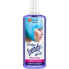 Trendy Pastel Toning Spray Полуперманентный спрей для волос Ombre 200 мл 35 Лазурный синий, Venita