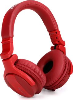 Накладные Bluetooth-наушники Pioneer DJ HDJ-CUE1BT — красные