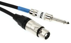 Небалансный кабель Pro Co EXH-20 Excellines — гнездо XLR к вилке TS — 20 футов