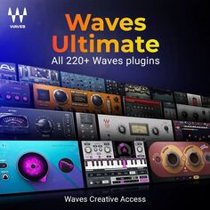 Waves Creative Access Ultimate — подписка на 1 месяц (без продления)