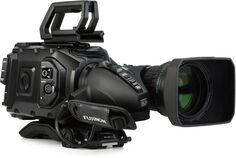 Blackmagic Design URSA Broadcast G2 с объективом Fujinon XA20sx8.5BERM-K3 ENG и задним полусервоприводом MS-01